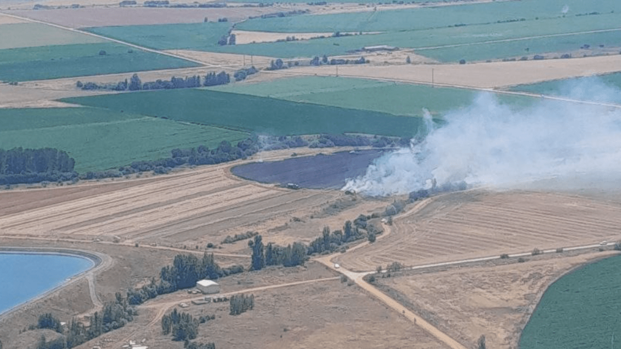 Incendio Sahelices del Payuelo, este fin de semana.