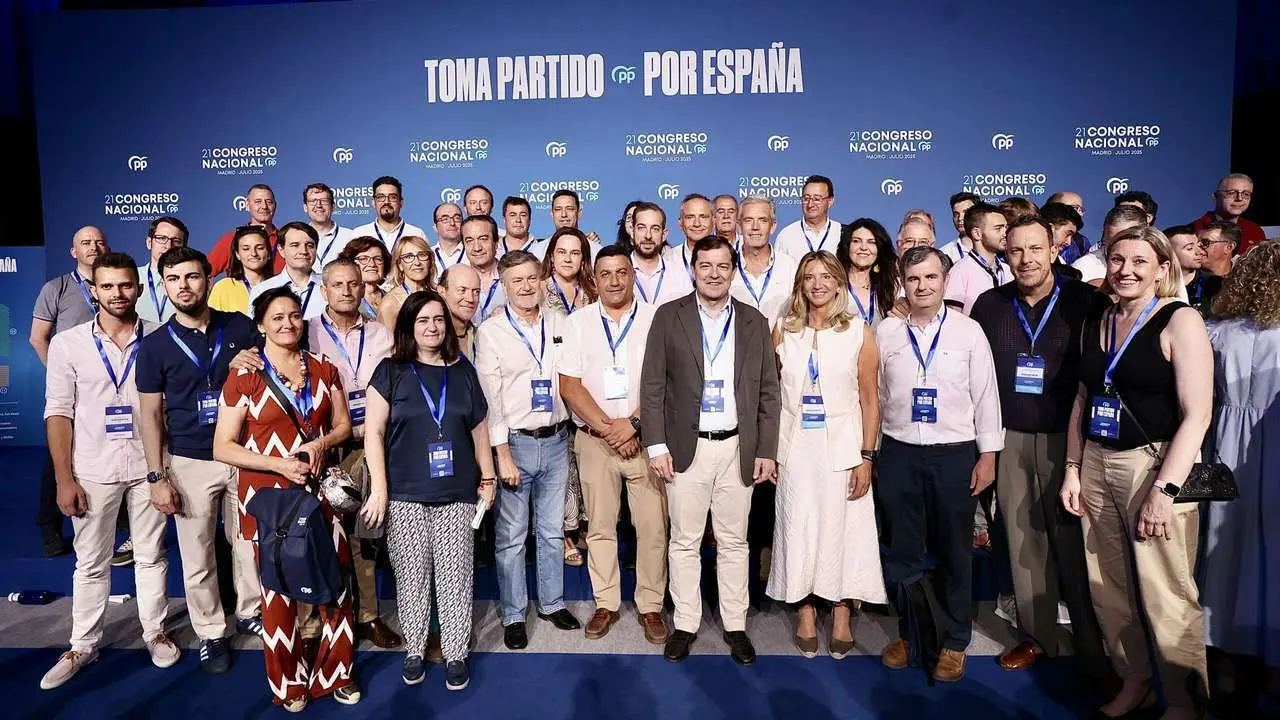 Juan L&aacute;zaro. ICAL. Delegaciones de Castilla y Le&oacute;n en el 21 congreso nacional del PP