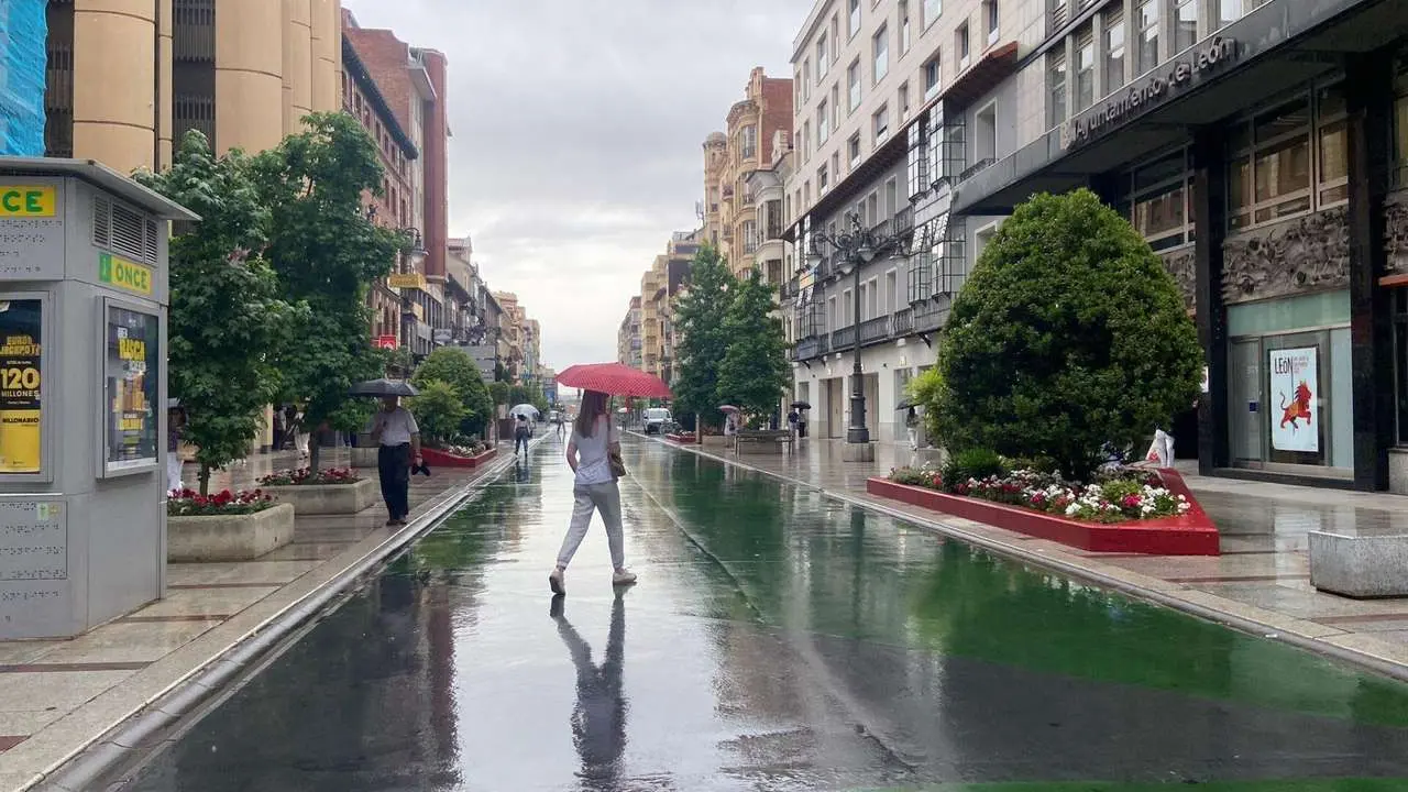 Lluvias dispersas en Le&oacute;n.