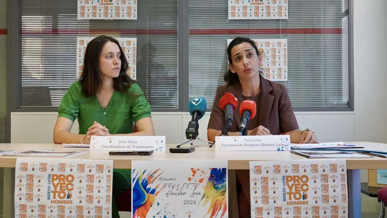 Campillo. ICAL. La directora de Proyecto Hombre Le&oacute;n, Tania Paz Ram&oacute;n, presenta la memoria anual de la entidad e informa sobre nuevos proyectos e iniciativas previstas para los pr&oacute;ximos meses.
