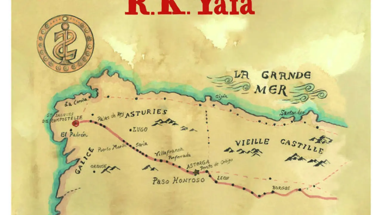 ICAL. Portada del libro &lsquo;Yo, Rajel Ezra. La amante de Alfonso VIII&rsquo;, de R. K. Yafa