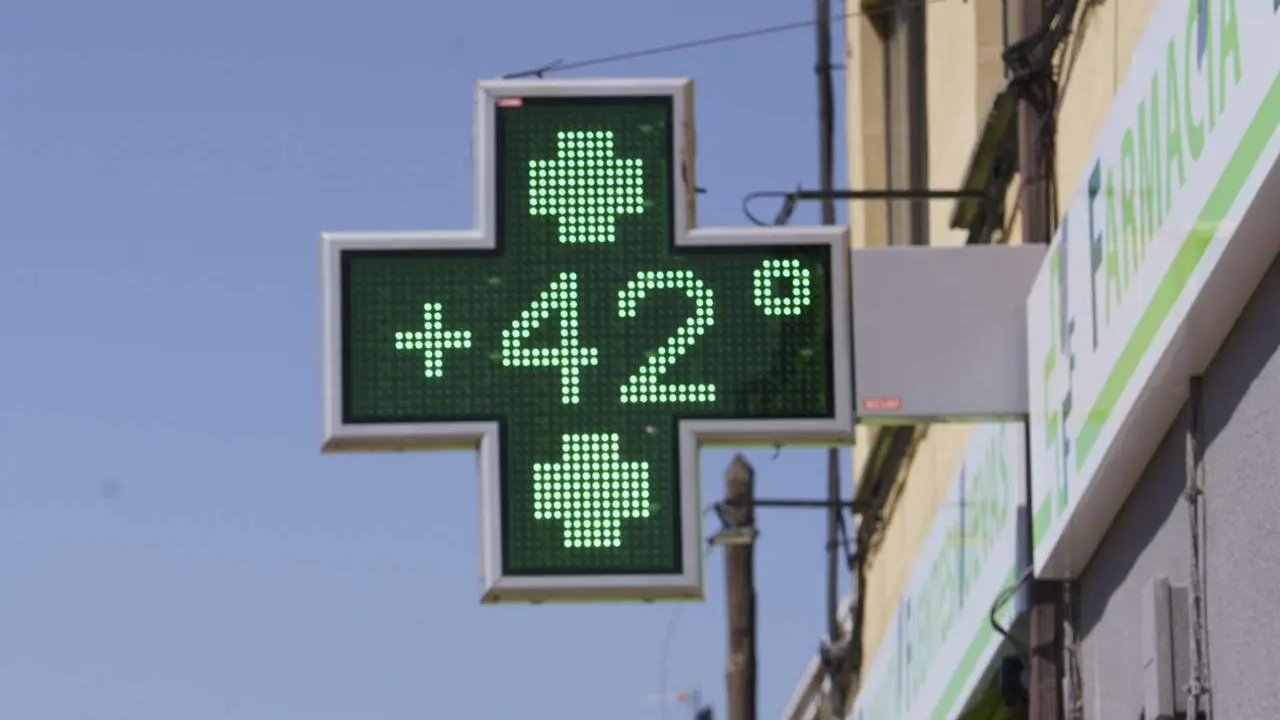Altas temperaturas registradas este verano en El Bierzo. | ICAL
