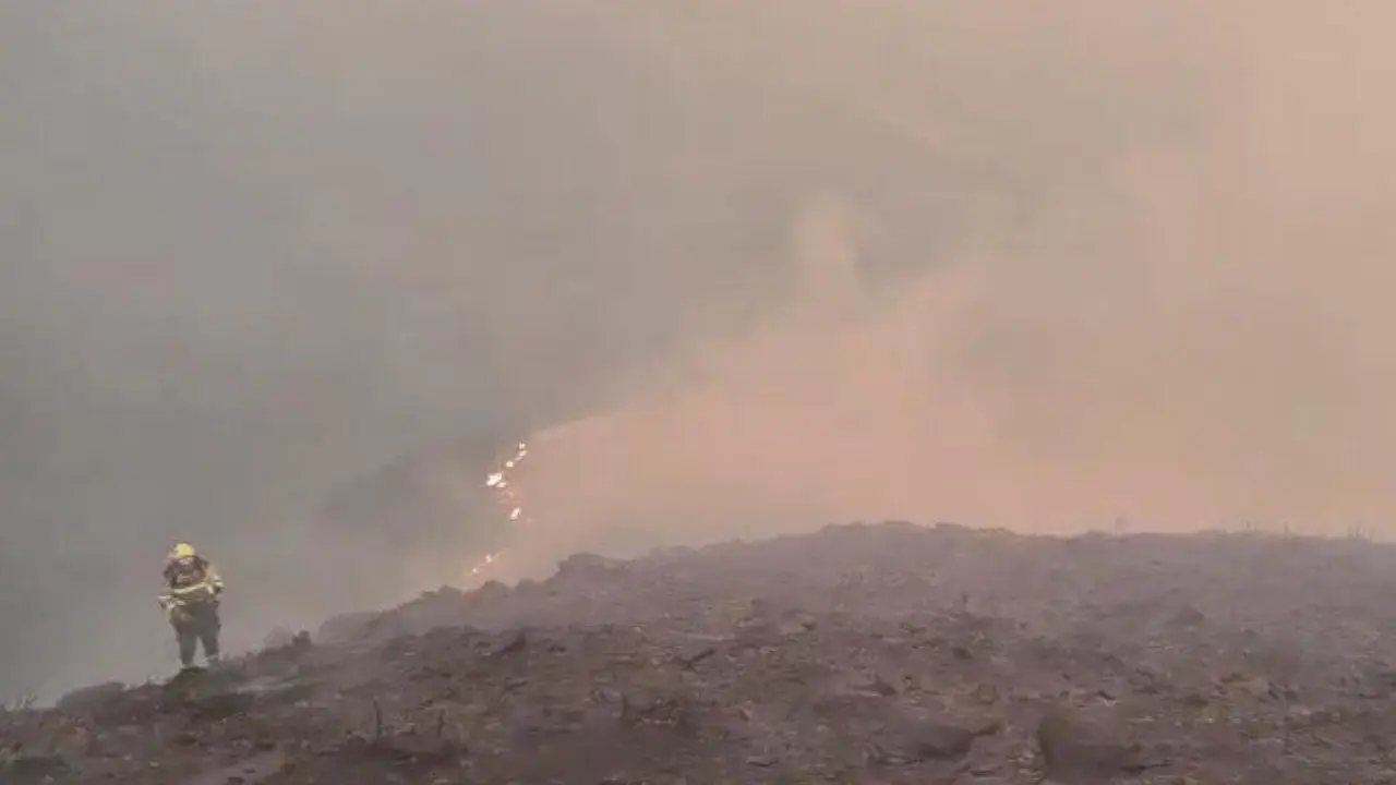 Incendio en Llamas de Cabrera