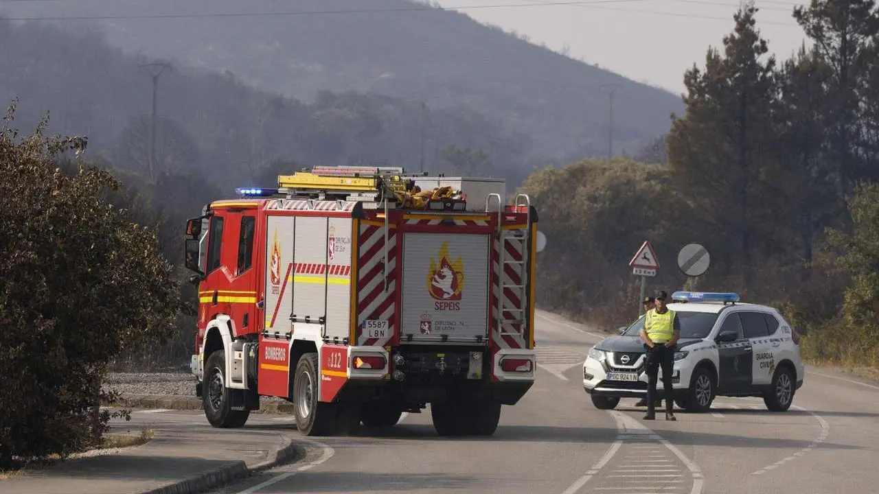 C&eacute;sar Hornija. ICAL. Incendio en Las M&eacute;dulas (Le&oacute;n)