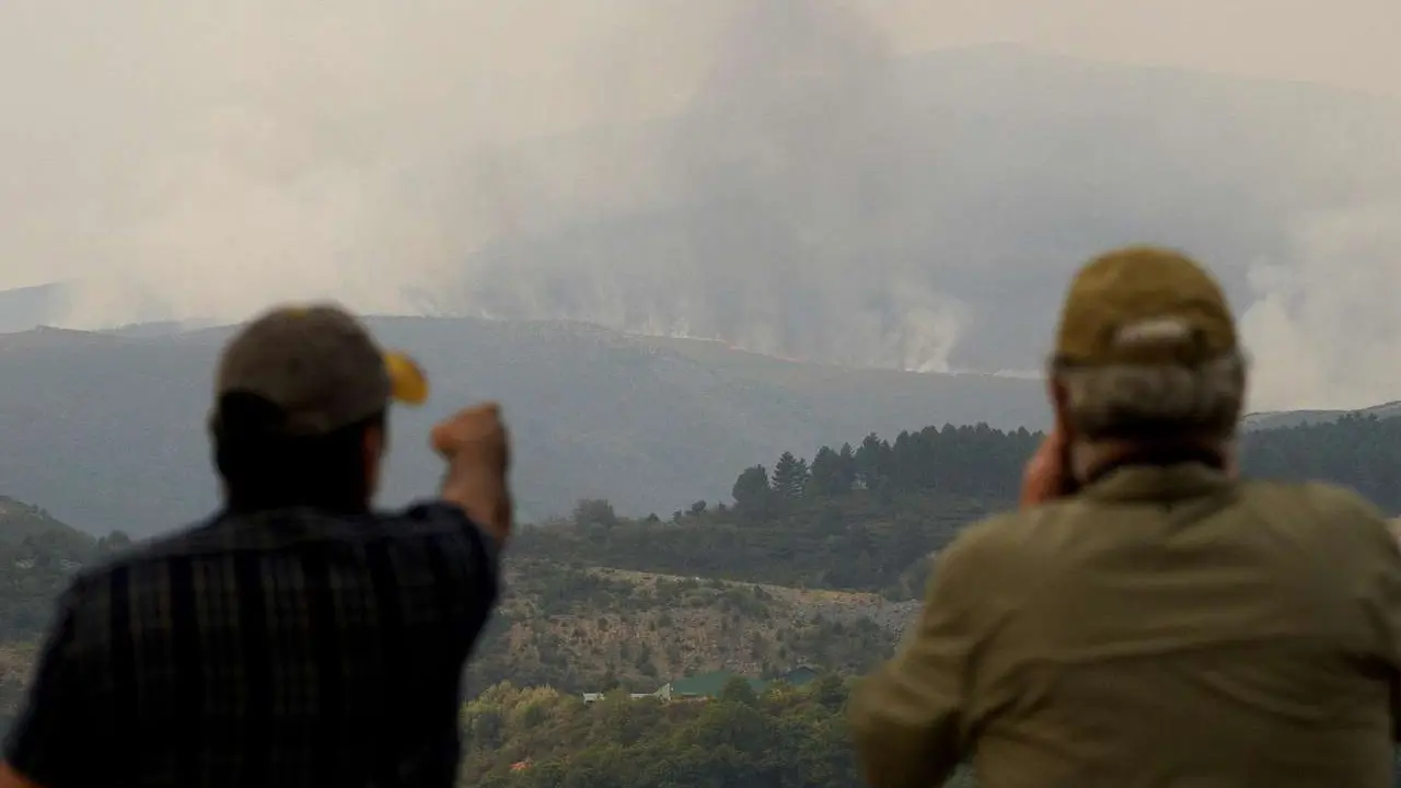 C&eacute;sar Hornija. ICAL. Incendio en Anllares del Sil (Le&oacute;n)