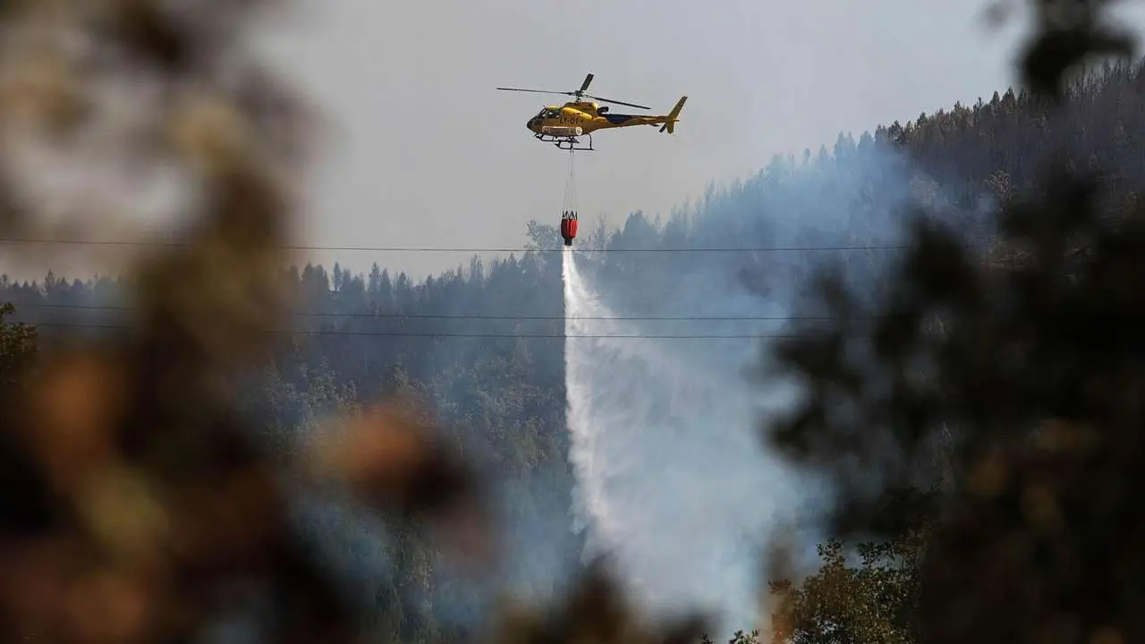 Peio Garc&iacute;a. ICAL. Incendio en Gara&ntilde;o (Le&oacute;n)