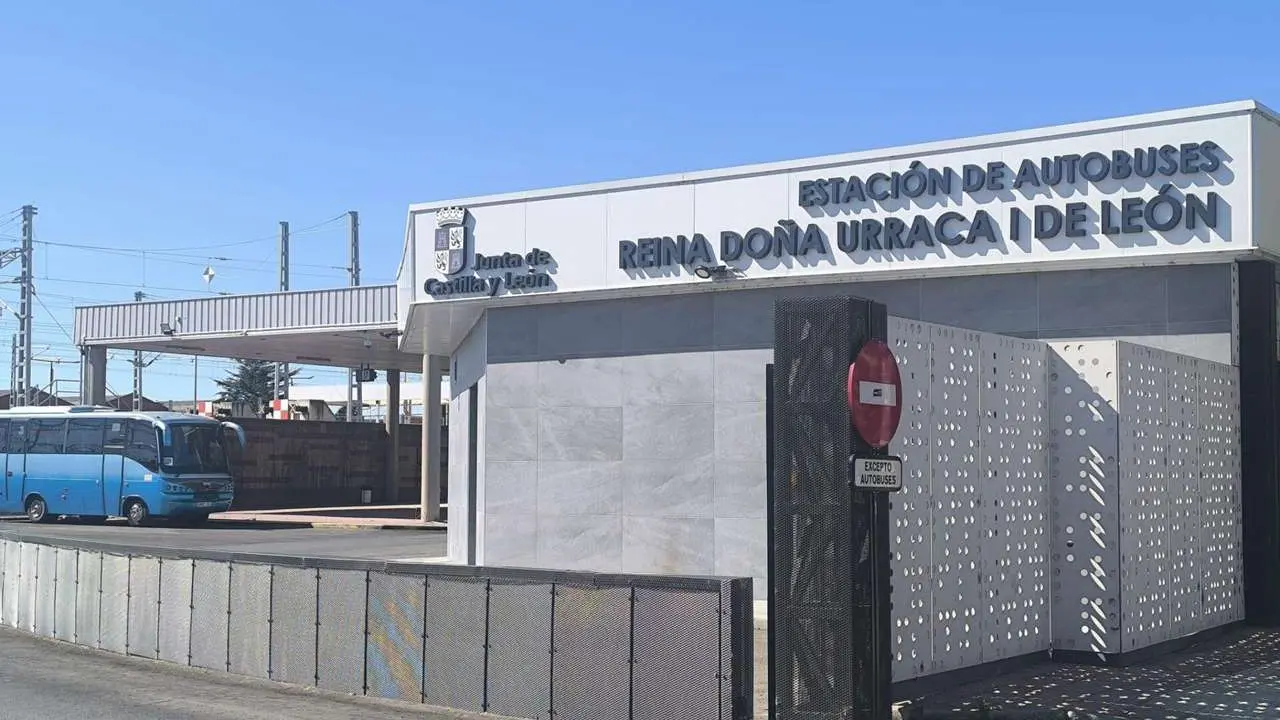 La estaci&oacute;n de autobuses de Le&oacute;n.