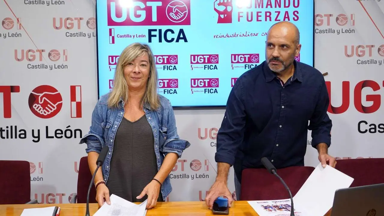 UGT ofrece una rueda de prensa para exigir, tanto a los empresarios como a la administraci&oacute;n, la adopci&oacute;n de medidas contundentes para acabar con la persistencia de la siniestralidad laboral y anunciar&aacute; movilizaciones. Intervienen la secretaria general de UGT FICACyL, Sandra Vega Hern&aacute;ndez, y el secretario de Acci&oacute;n Sindical y Coordinaci&oacute;n Sectorial de UGT FICACyL, Gorka L&oacute;pez Prieto. Ical