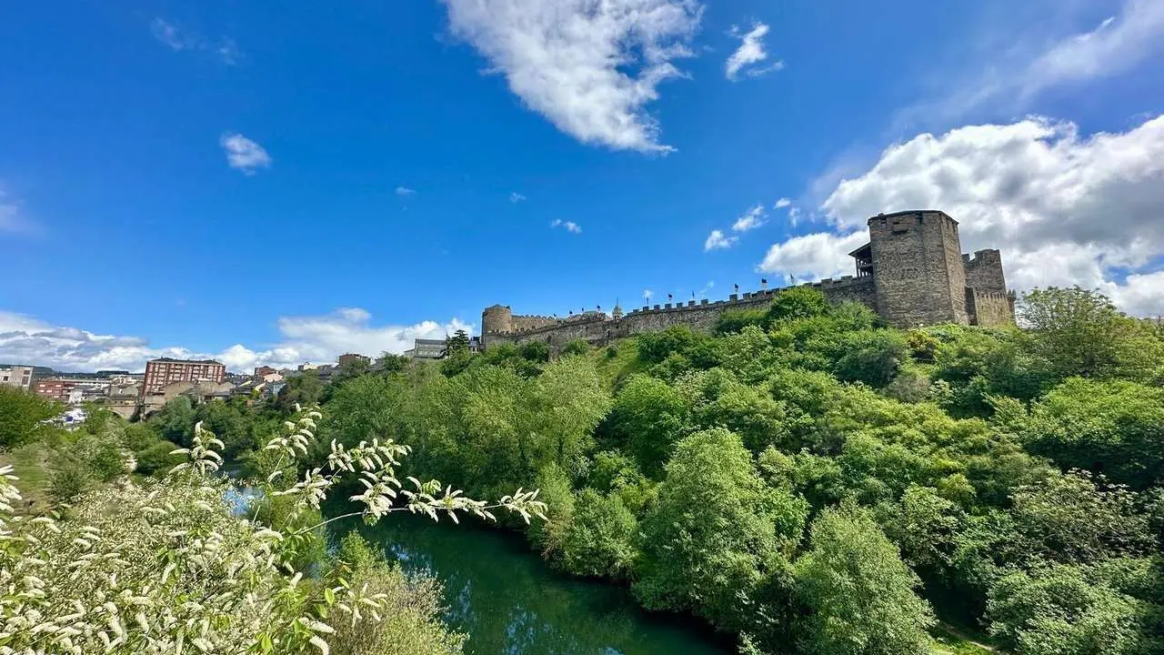 El castillo de Ponferrada, en una imagen de archivo. | SM