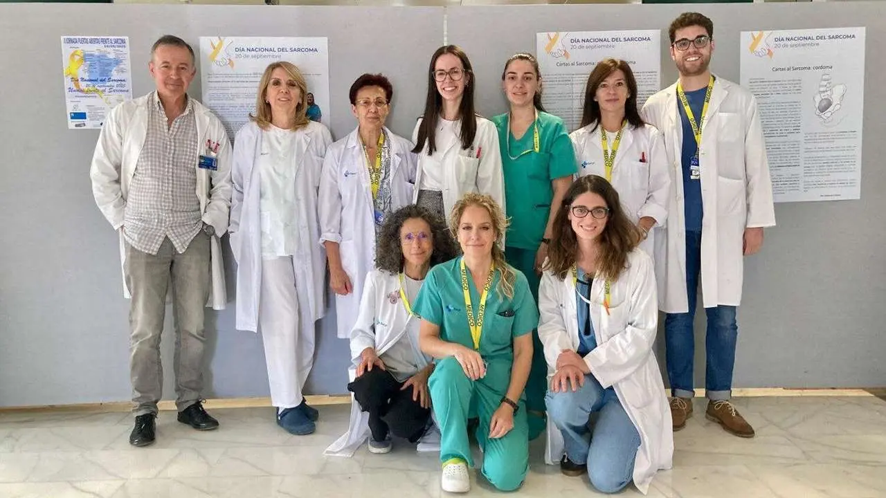 Grupo multidisciplinar de facultativos implicados en el diagn&oacute;stico y tratamiento del sarcoma en el Hospital de Le&oacute;n