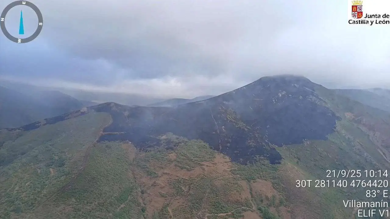 Incendio de Pendilla de Arb&aacute;s