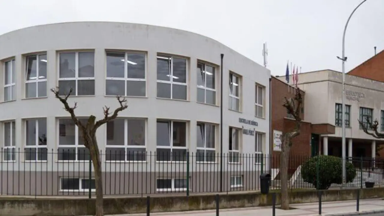 La Escuela de M&uacute;sica de Valverde.