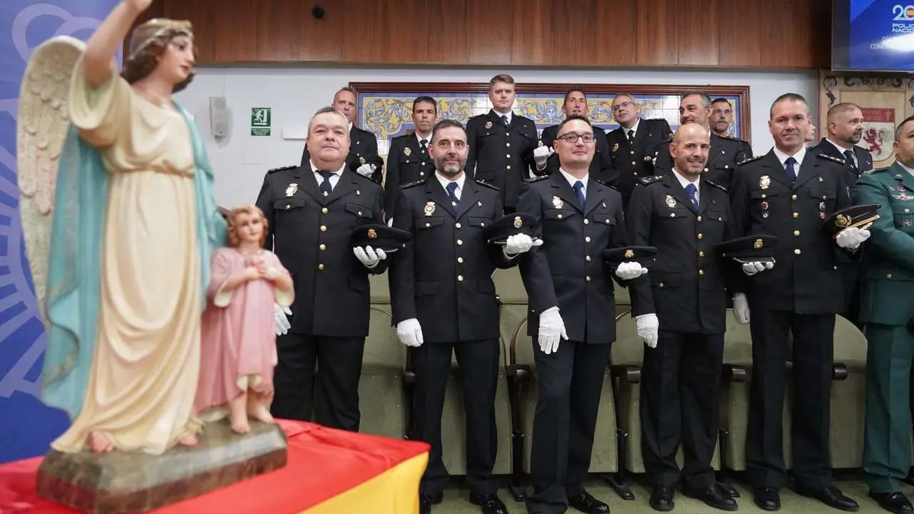 Festividad de los &Aacute;ngeles Custodios, patrones de la Polic&iacute;a Nacional. Campillo/ ICAL 