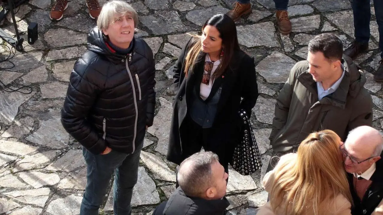  XXXIV Feria de la Cecina de Chivo de Vegacervera a la que asisten el delegado del Gobierno, Nicanor Sen, y el secretario general del PSOE de Castilla y Le&oacute;n y candidato a la Presidencia de la Junta, Carlos Mart&iacute;nez. ICAL