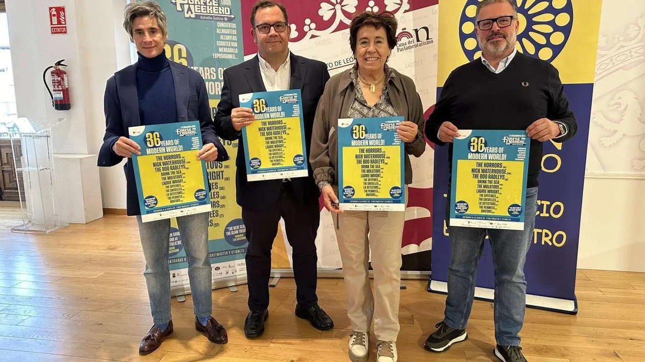 Presentaci&oacute;n de la nueva edici&oacute;n del Purple Weekend. 