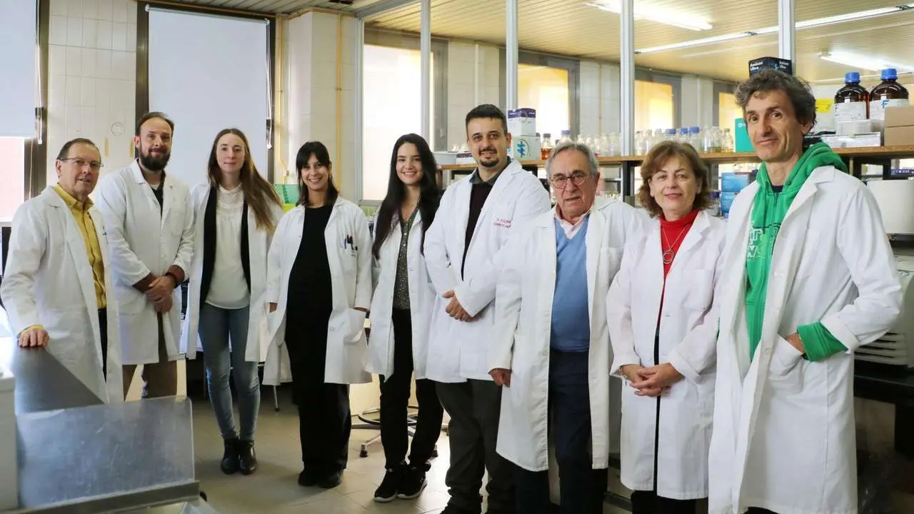 De izquierda a derecha, Miguel &Aacute;ngel Ferrero, Nicol&aacute;s Navasa, Mar&iacute;a Isabel San Mart&iacute;n, &Aacute;frica Sanchiz, Yaiza Carnicero, Alejandro Chamizo, Leandro Rodr&iacute;guez, Honorina Mart&iacute;nez y Javier Casqueiro.