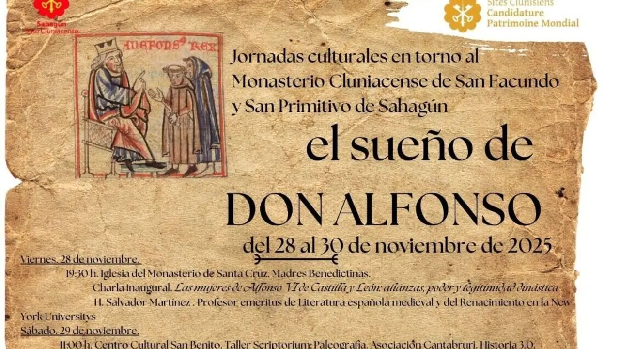 Parte del cartel de las Jornadas.