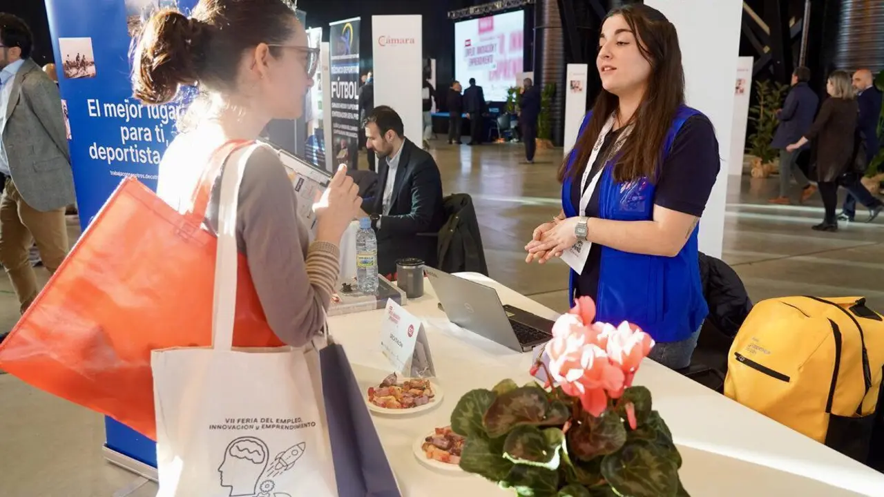 VII Feria del Empleo, Innovaci&oacute;n y Emprendimiento de Le&oacute;n, organizada por la C&aacute;mara de Comercio. | ICAL