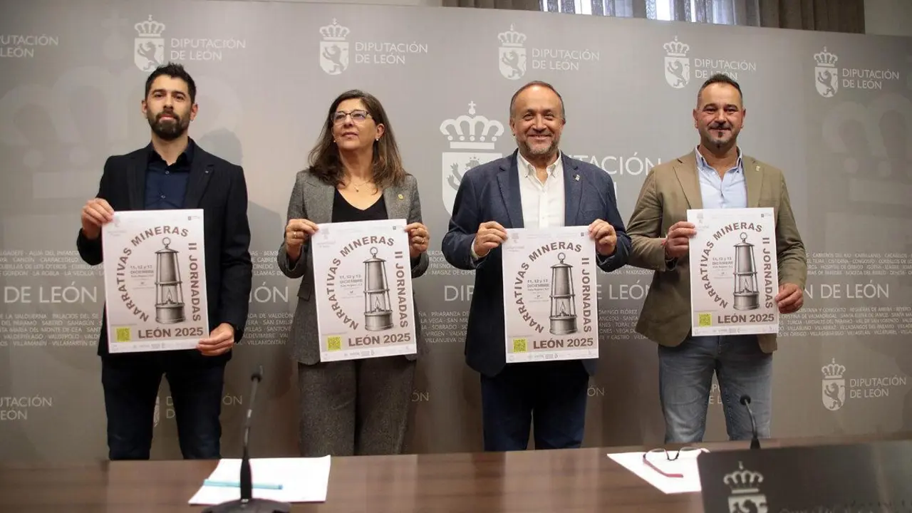 Presentaci&oacute;n de las II Jornadas Narrativas Mineras. Voces, Paisajes e Identidad&rsquo; en la Diputaci&oacute;n de Leon. | ICAL
