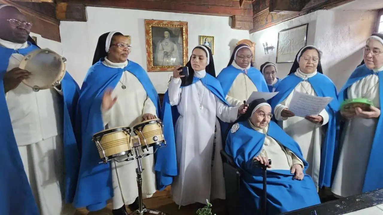 Imagen de la celebraci&oacute;n de la festividad de la Inmaculada Concepci&oacute;n en Le&oacute;n. Le&oacute;n 24 horas.