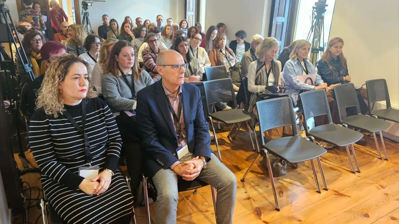 La jornada sobre violencia sexual celebrada este jueves en Camponaraya.