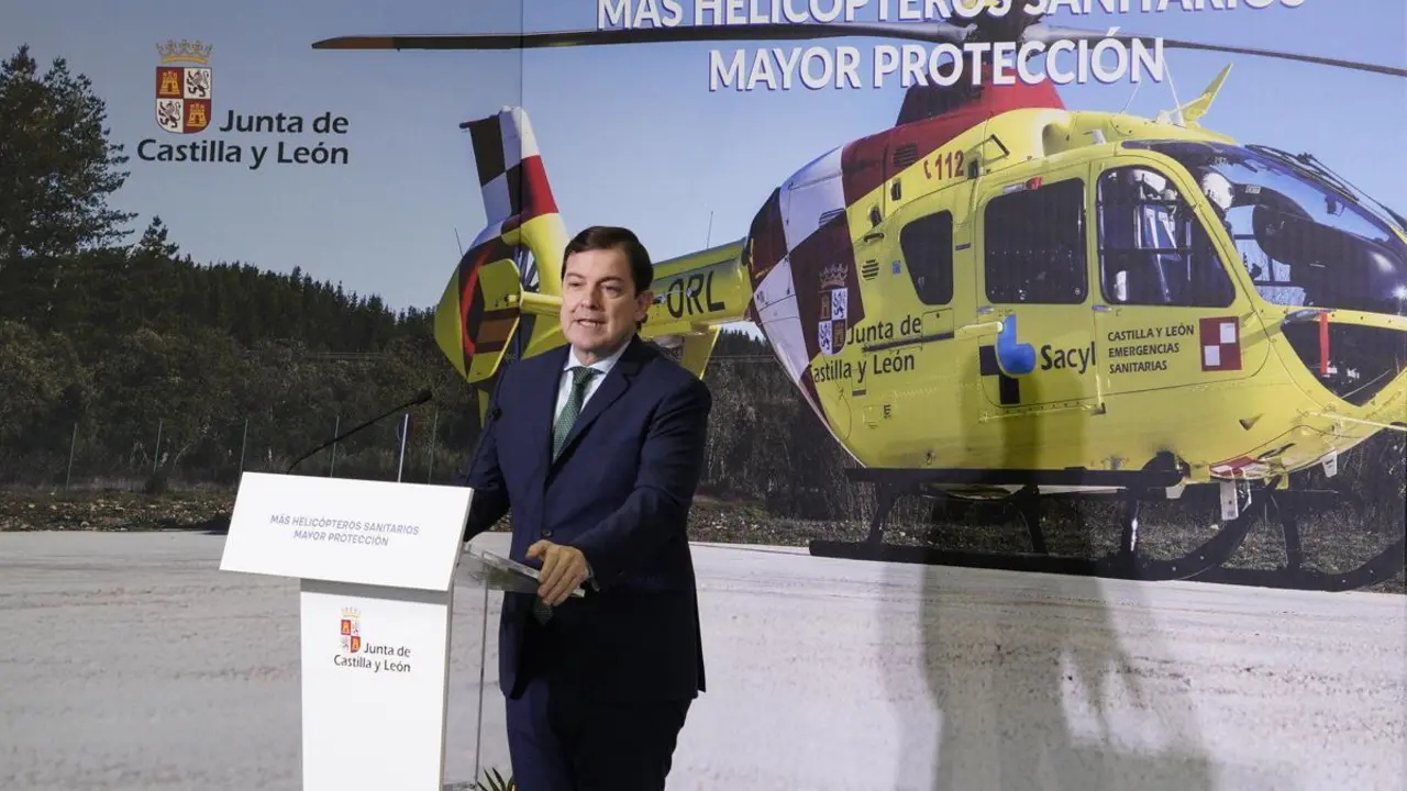 El presidente de la Junta, este lunes en Ponferrada. | ICAL