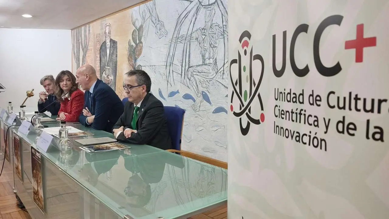 Presentaci&oacute;n en la Universidad de Le&oacute;n de la nueva edici&oacute;n de Expociencia.