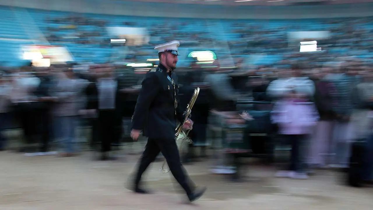 Celebraci&oacute;n de Al Brazo y al Hombro Fest, festival que re&uacute;ne por primera vez a bandas de m&uacute;sica de cofrad&iacute;as de Castilla y Le&oacute;n, Galicia y Andaluc&iacute;a
