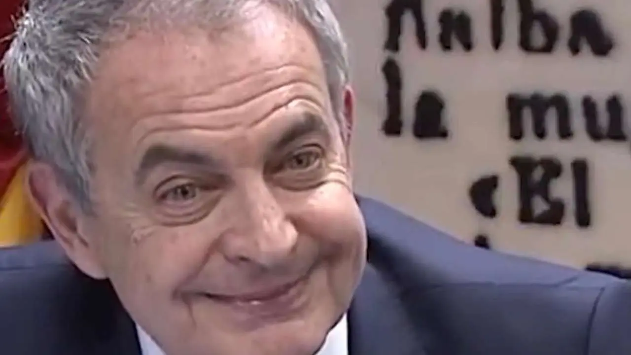 El expresidente del Gobierno Jos&eacute; Luis Rodr&iacute;guez Zapatero, durante su comparecencia en el Senado.