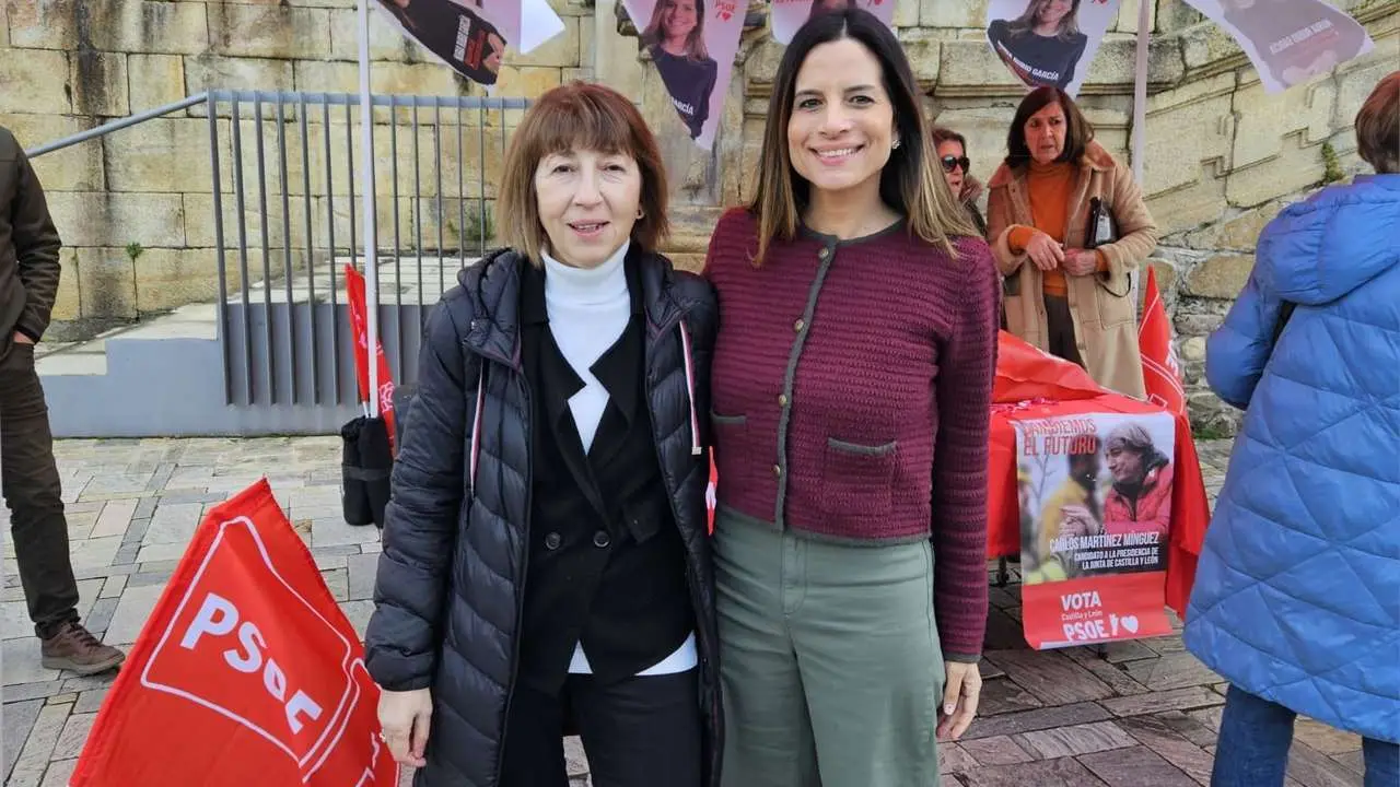 Mabel Fern&aacute;ndez y Nuria Rubio
