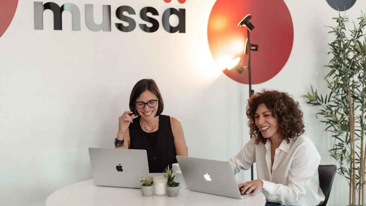 Merche Sol&eacute; y Elisa Chamorro, fundadoras de Mussa