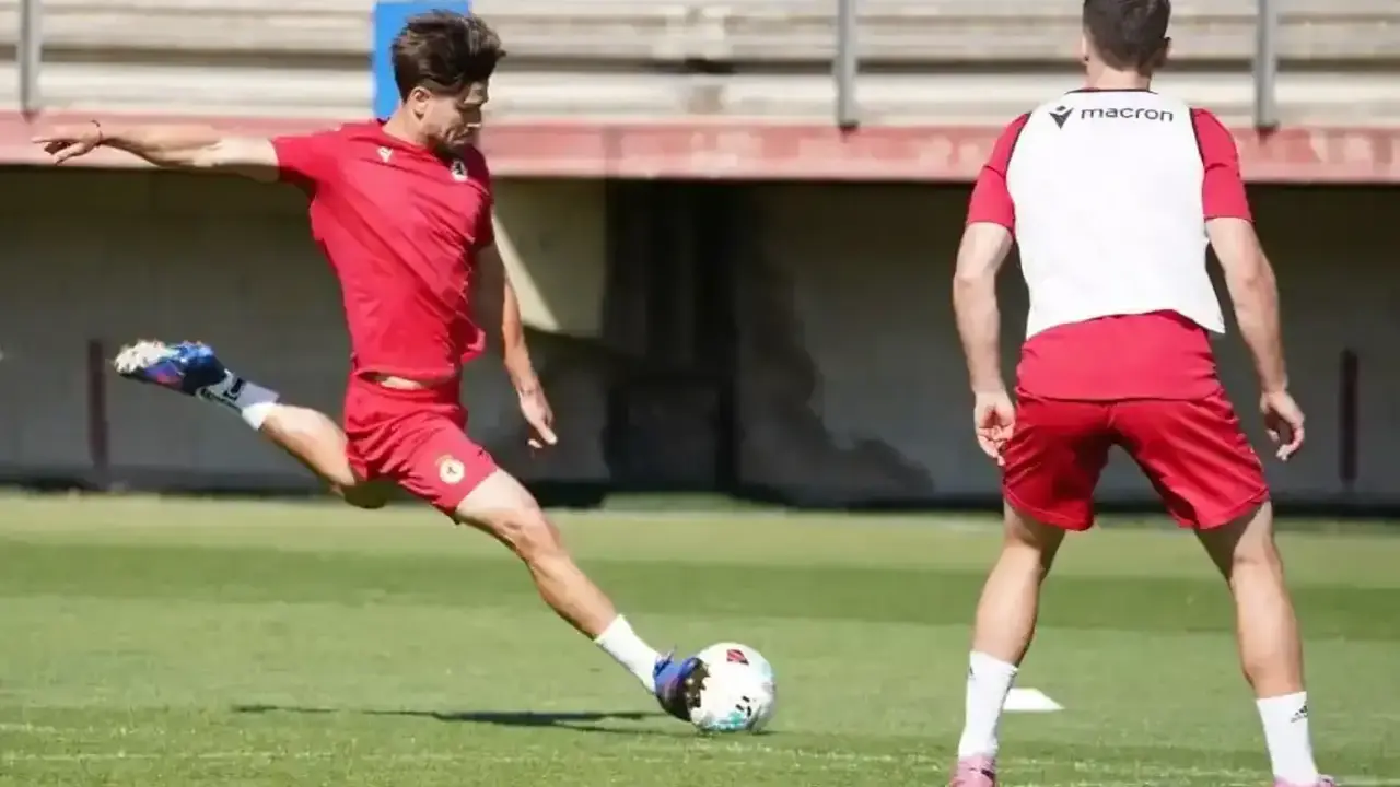 Imagen de entrenamiento de la Cultural y Deportiva Leonesa  - CyDleonesa