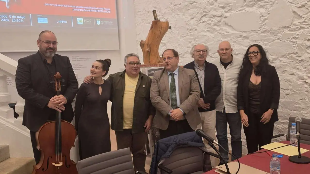 Presentación Rilke en La Ba&ntilde;eza