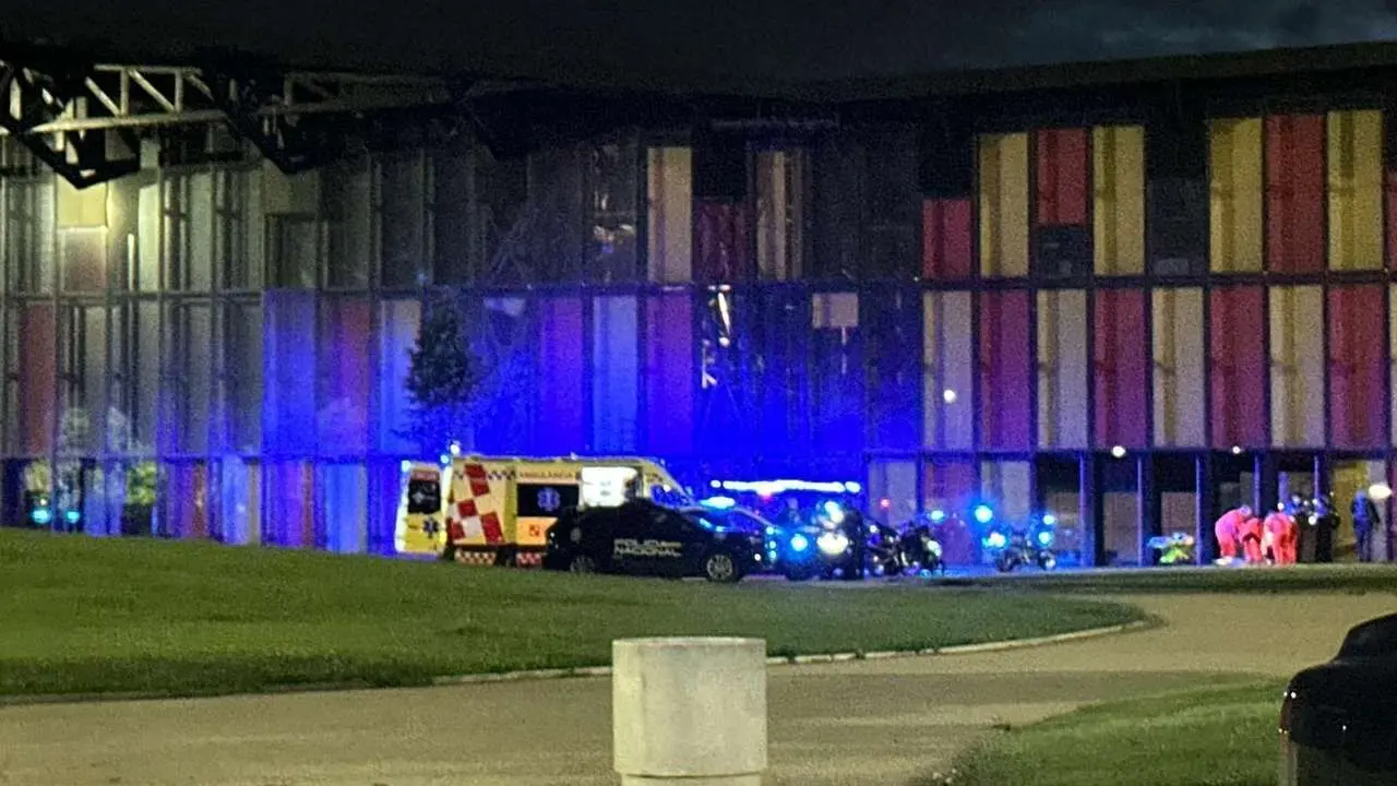 Imagen de una reciente agresi&oacute;n con arma blanca que se produjo junto al Palacio de Congresos de Le&oacute;n. | APL