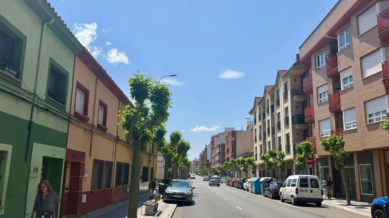 La avenida Mariano Andr&eacute;s de Le&oacute;n. | SM
