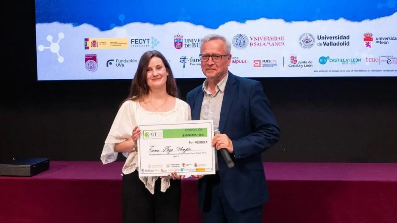 Tania Payo Seraf&iacute;n con el primer premio