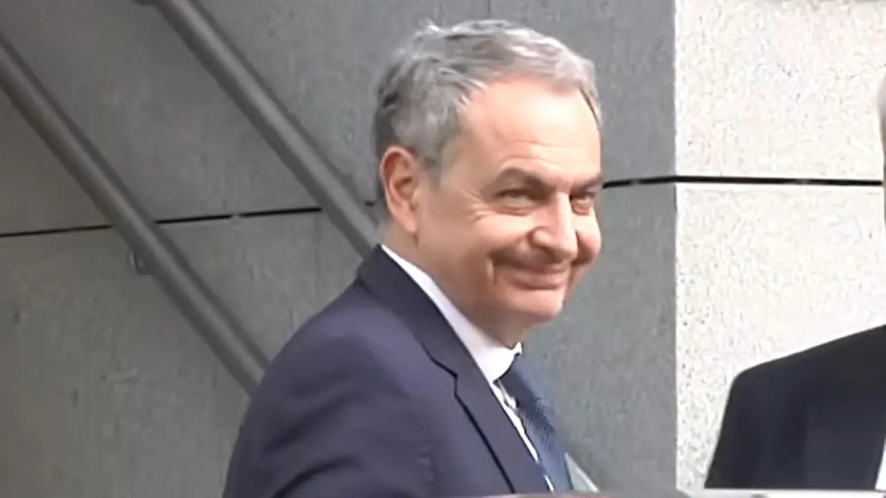 Zapatero, este mi&eacute;rcoles llegando a la Audiencia Nacional para declarar como imputado.