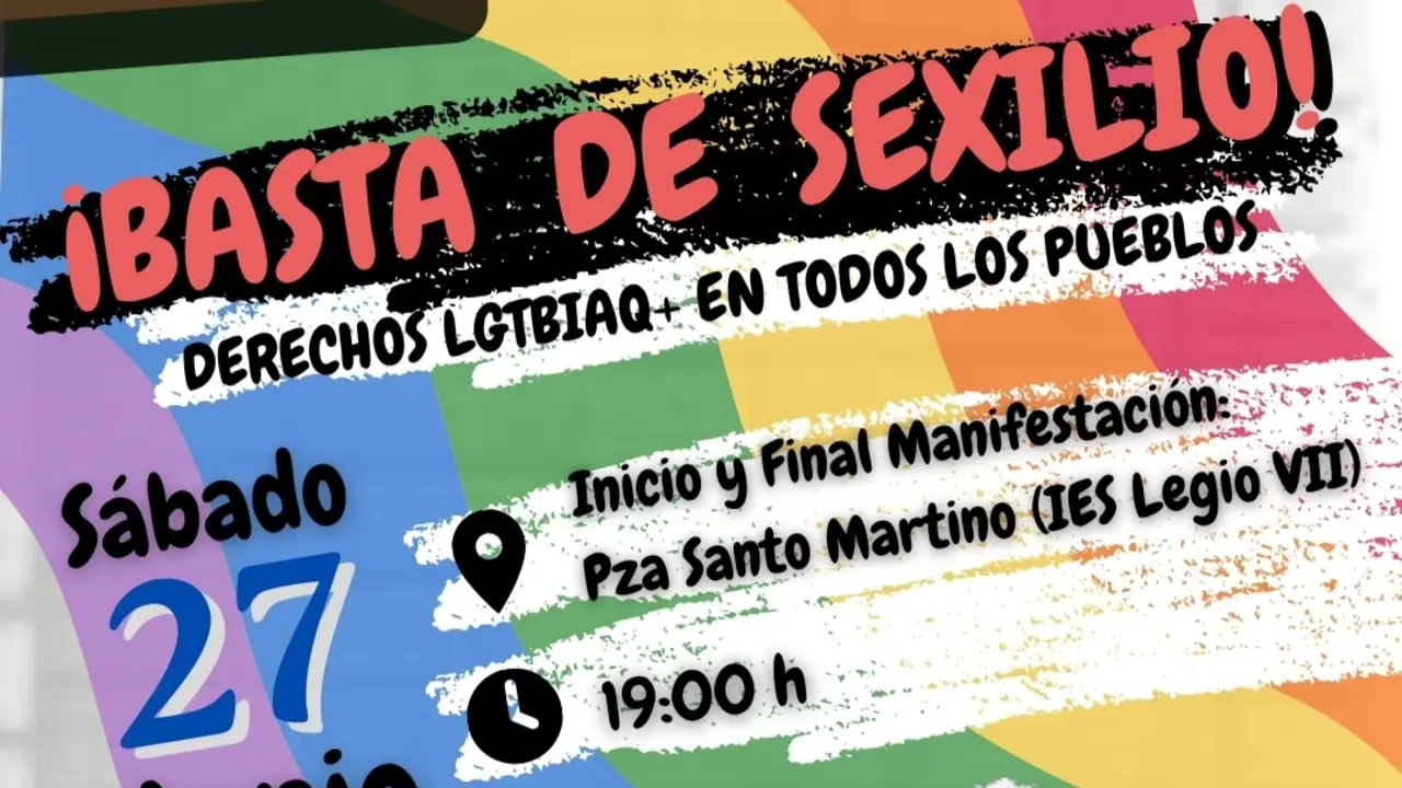 Cartel de la Fiesta del Orgullo 2026.