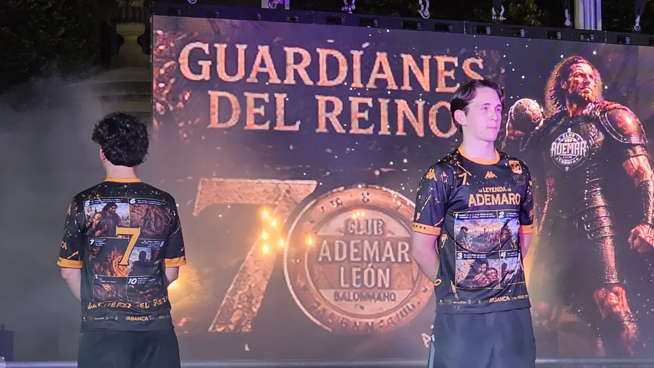 Presentaci&oacute;n camiseta Ademar - "La leyenda de Ademaro"