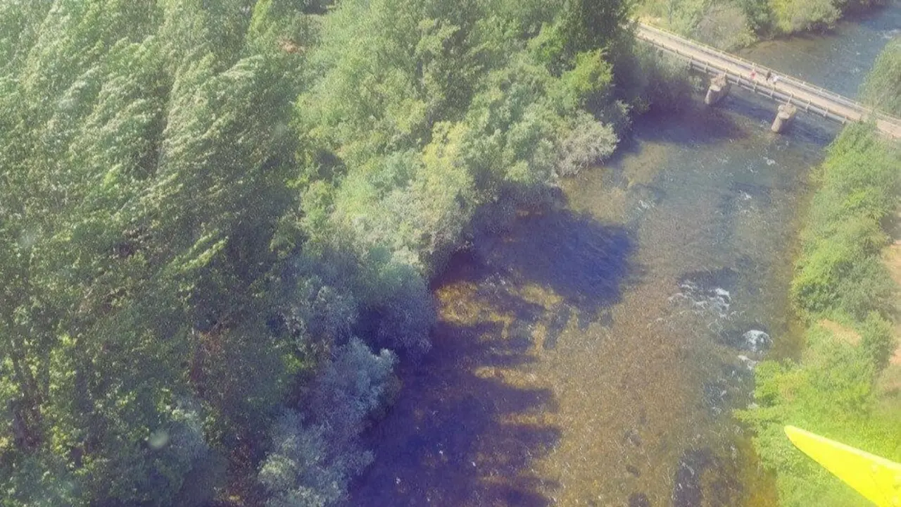 Imagen del r&iacute;o Porma