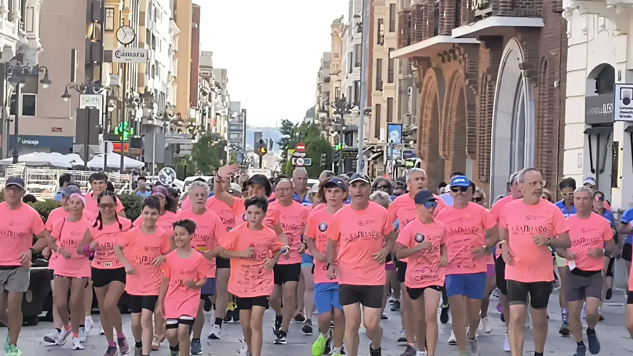 A Santiago contra el c&aacute;ncer  (1)