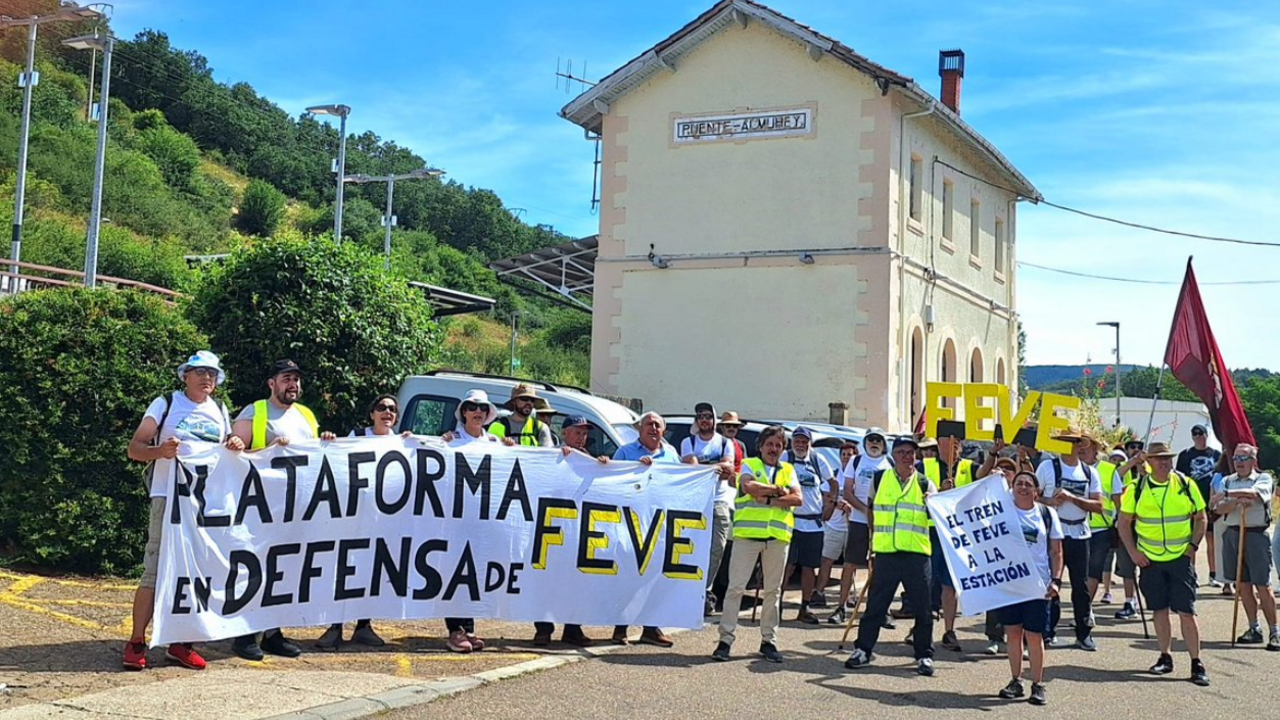 Marcha de los 100km entre Palencia y Le&oacute;n por la Feve