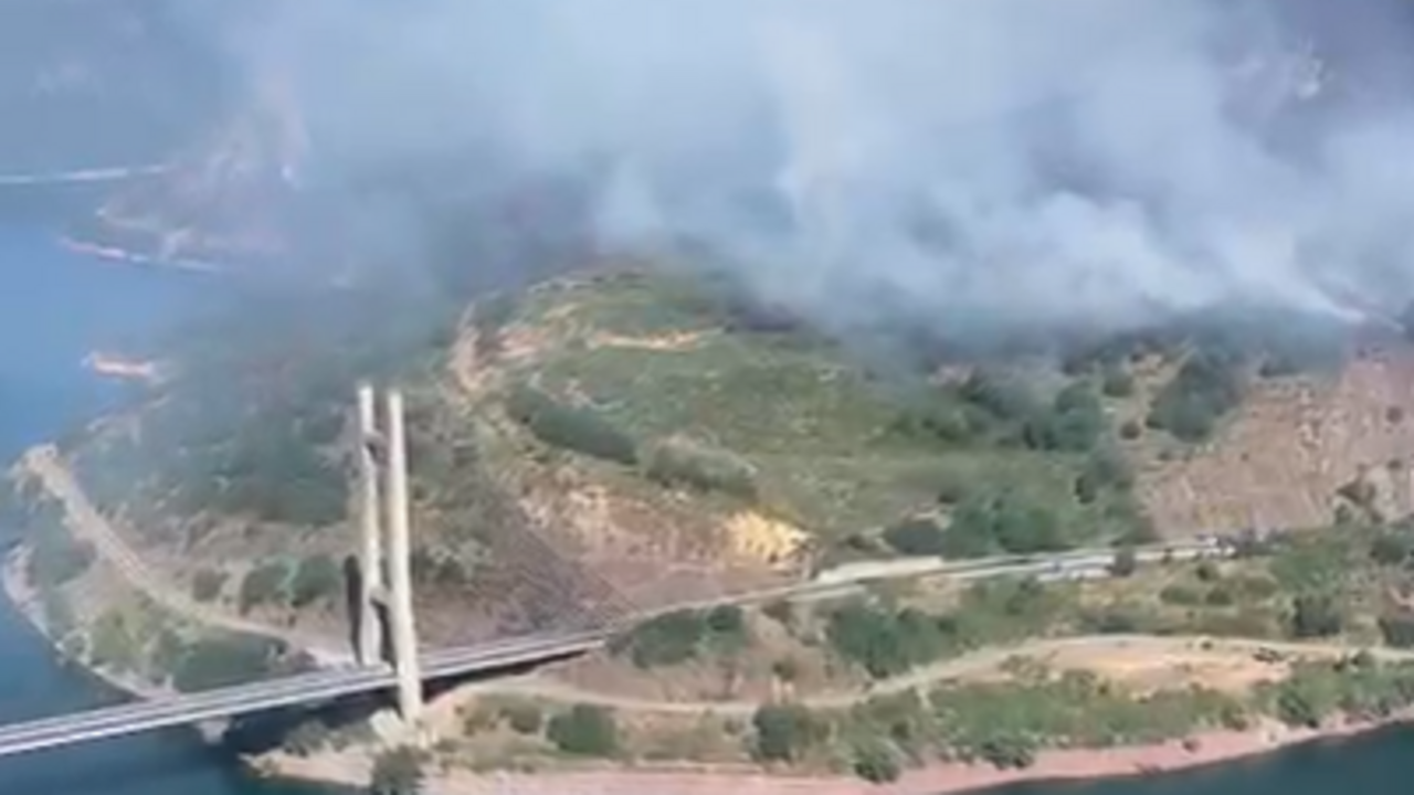 Incendio en Sena de Luna