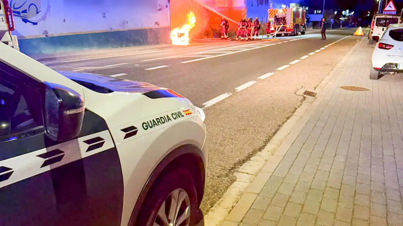 Guardia Civil incendio