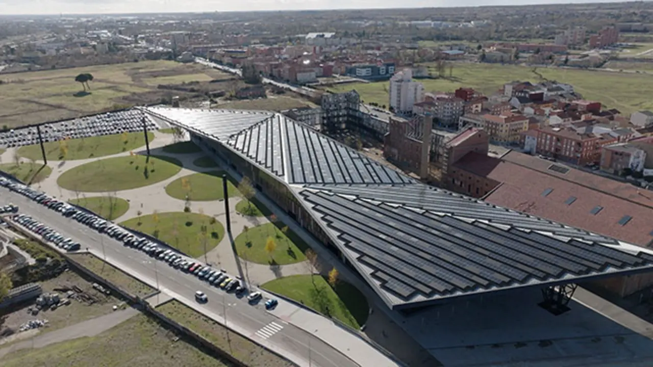 Palacio Congresos y Exposiciones. Imagen del Ayuntamiento de Le&oacute;n