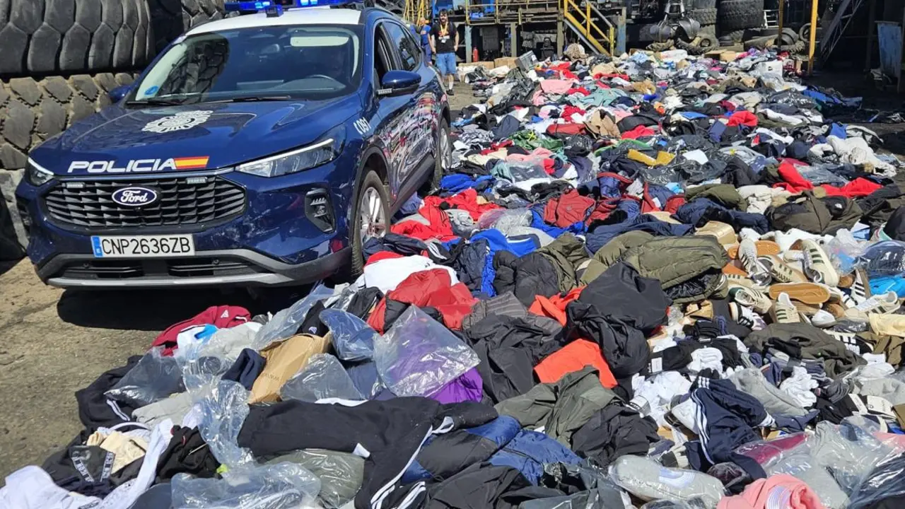 Destrucci&oacute;n de ropa falsificada