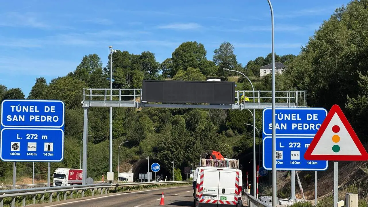 T&uacute;nel San Pedro. Piedrafita 1