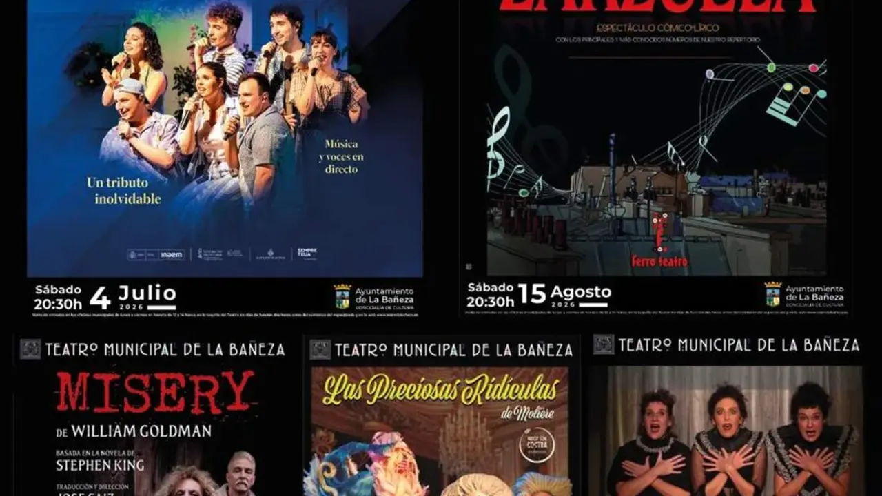 Programaci&oacute;n teatro segundo semestre del La Ba&ntilde;eza