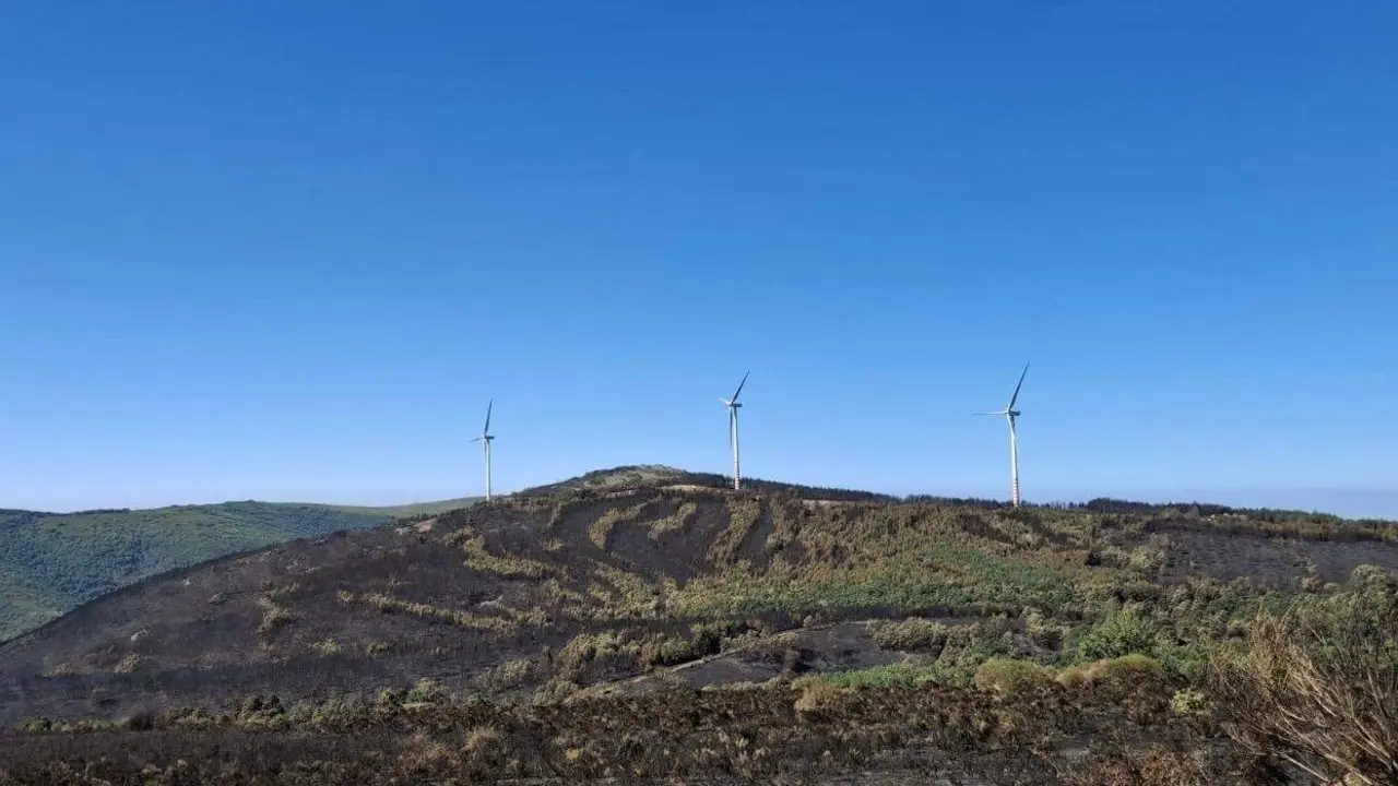 Incendio Murias de Ponjos