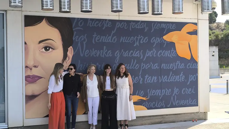 Mural Nevenka T&eacute;rmica Cultural - Le&oacute;n24horas